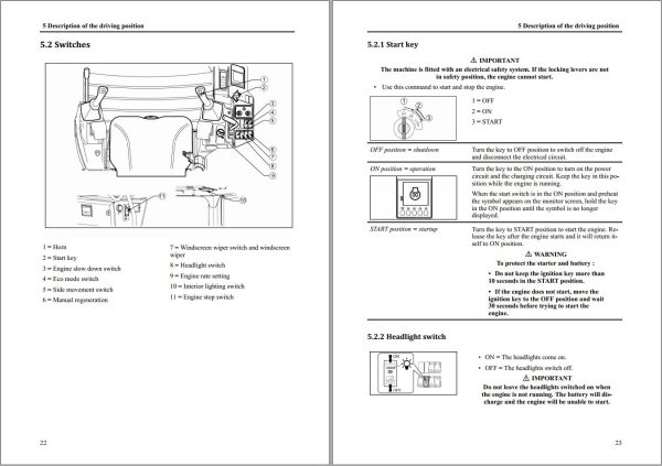 Yanmar Excavator ViO80 1A Operation And Maintenance Manual MUB11ENMA00204 1