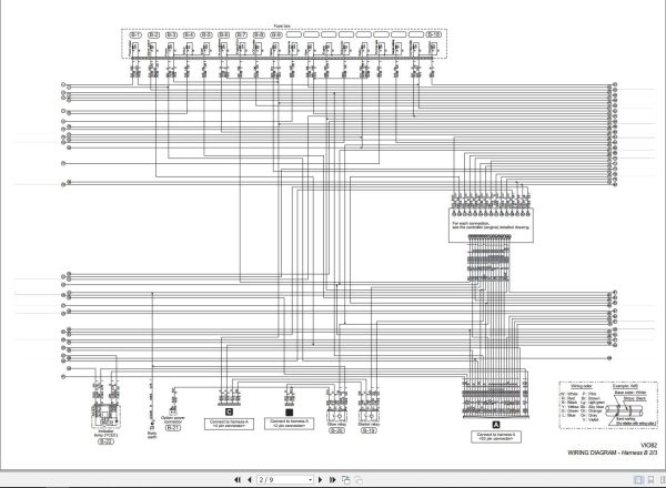 Yanmar Excavator ViO82 Electrical Wiring Diagram SEB36ENMA00100 1