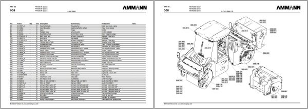 Ammann Heavy Compactor 29.5 GB PDF Collection Parts Operation Workshop Manual 4