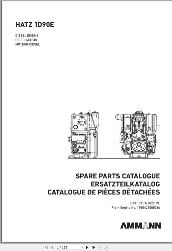 Ammann Light Compaction 4.71 GB PDF Collection Parts Operation Workshop Manual 2