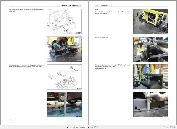 Ammann Paver 2023 Parts Operation Workshop Manual 12.3 GB PDF 3