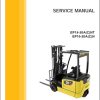 CAT Forklift EP14 20ACNT EP16 20ACN Service Manual Wiring Diagram