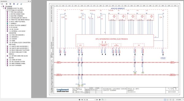CAT Forklift EP40N EP45N EP50CN EP50N EP50NH EP55NH Service Manual Wiring Diagram 1