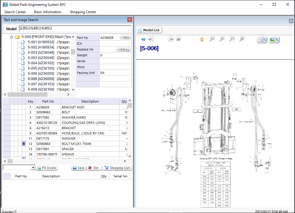 Doosan Forklift GPES 04.2019 Electronic Parts Catalog 7