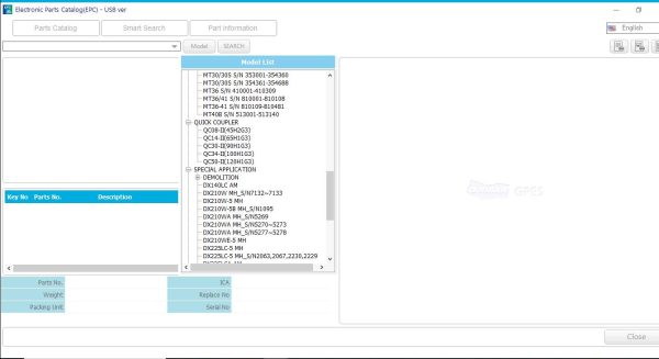 Doosan Infracore GPES 2020 Electronic Parts Catalog 4