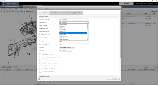 General GMIO EPC 08.2023 Spare Parts Catalog VMWare 5