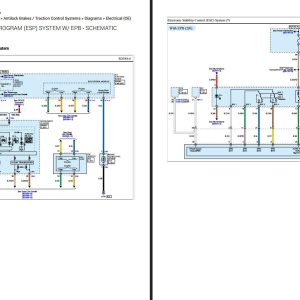 Genesis G70 2023 V6 3.5L Turbo Electrical Wiring Diagrams 1