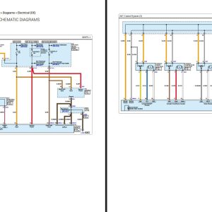 Genesis G70 2023 V6 3.5L Turbo Electrical Wiring Diagrams 2