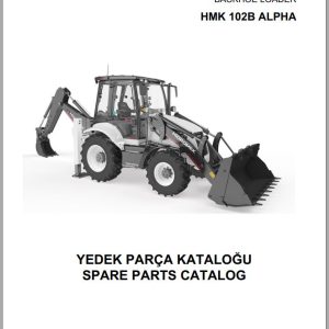 Hidromek Backhoe Loader HMK Series Spare Parts Catalog 2.34 GB Collection PDF 1