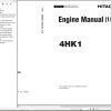 Hitachi Hydraulic Excavator ZX120 3 ZX120LC 3 ZX120LCH 3 Technical Parts Operator Manual 3