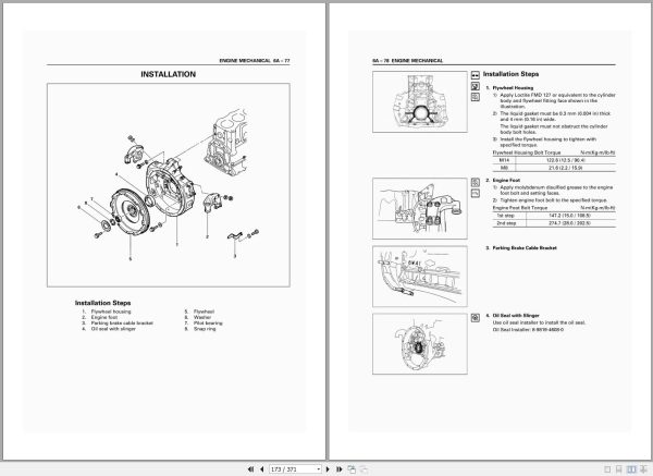 Isuzu Engine 7.14 GB PDF Collection Workshop Manual 4