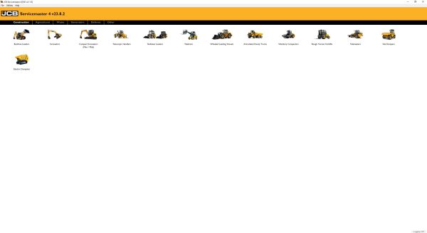 JCB ServiceMaster4 09.2023 V23.8.2 Diagnostic Software 1