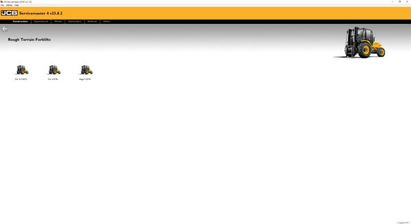 JCB ServiceMaster4 09.2023 V23.8.2 Diagnostic Software 10