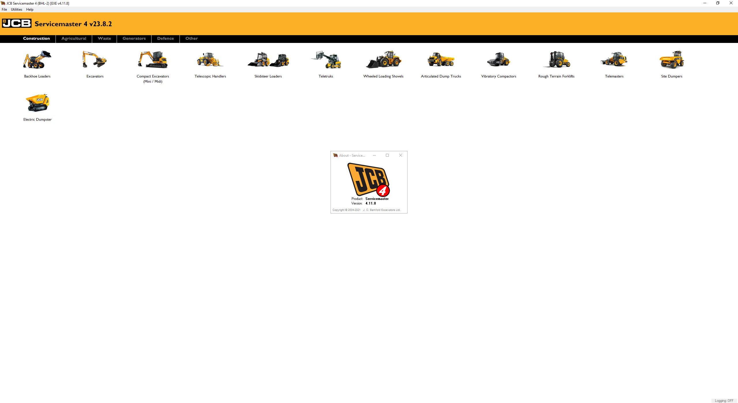 JCB ServiceMaster4 09.2023 V23.8.2 Diagnostic Software 8