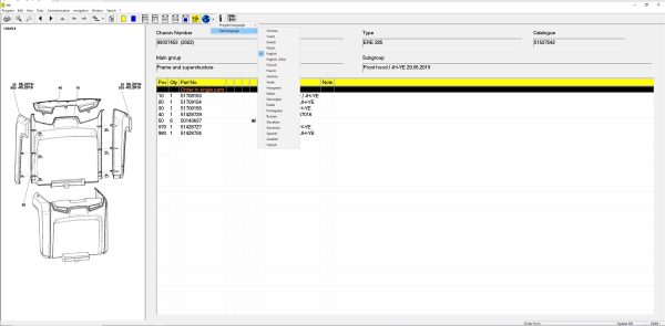 JUNGHEINRICH JETI ForkLift ET v4.37 Updated 506 10.2023 Spare Parts Catalog 6