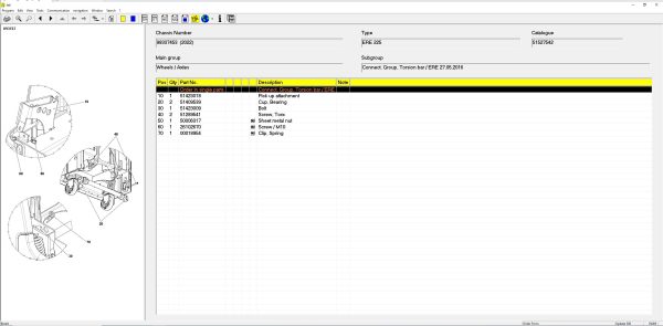 JUNGHEINRICH JETI ForkLift ET v4.37 Updated 506 10.2023 Spare Parts Catalog 8