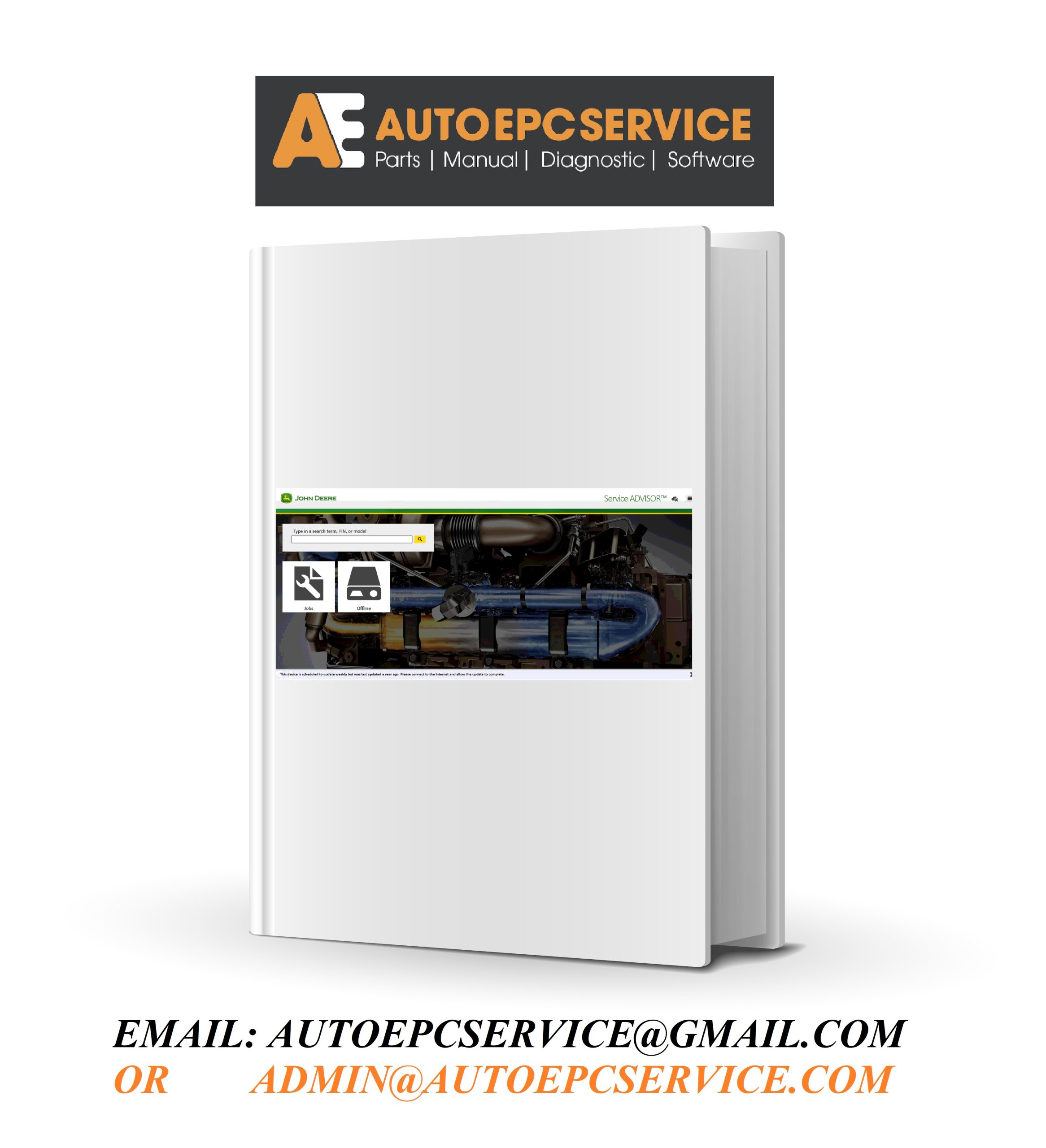 John Deere Service Advisor 5.3 05.2023 AG CF Offline D.V.D scaled 1