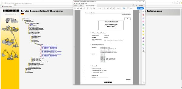Liebherr Lidos Offline 03.2022 EMT Service Documentation 2