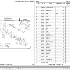 Manitou Telescopic Forklift MLT635 130PS to MLT X737 130PS Parts Catalog 647663 1