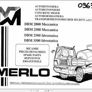 Merlo New Updated 2023 Parts Catalog 1.37 GB PDF Collection 1