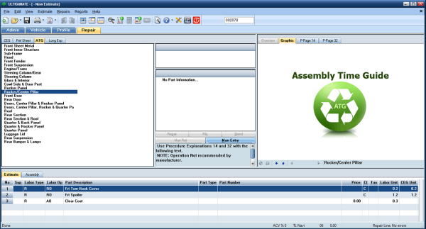 Mitchell UltraMate Estimating 06.2023 v7.1.242 Spare Parts Catalog 5