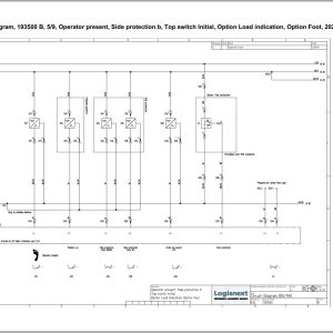 Mitsubishi Forklift PBV20N3D PBF20N3DR PBF20N3DS 1DS Electrical Diagrams 1