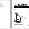 Mitsubishi Forklift PW30 Operation and Maintenance Manual US 51261765