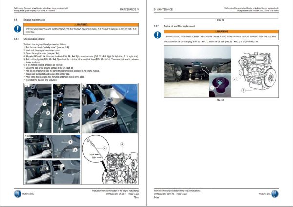 MultiOne Compact Wheel Loader 4 5 Series Operators Manual 1