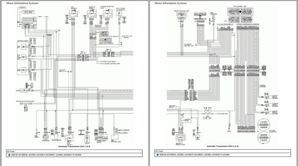 Nissan UD Truck 219 MB PDF Collection Wiring Diagram 2