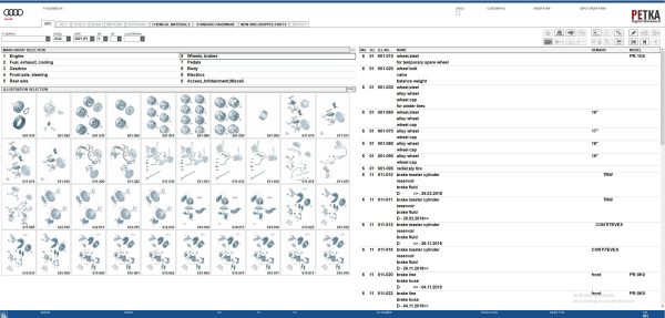 PETKA 8.3 Audi 1519 09.2023 Spare Parts Catalog 4 1