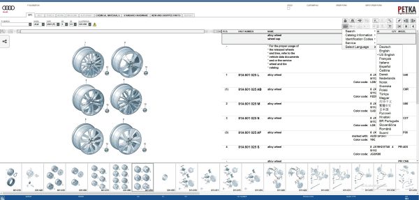 PETKA 8.3 Audi 1519 09.2023 Spare Parts Catalog 7 1