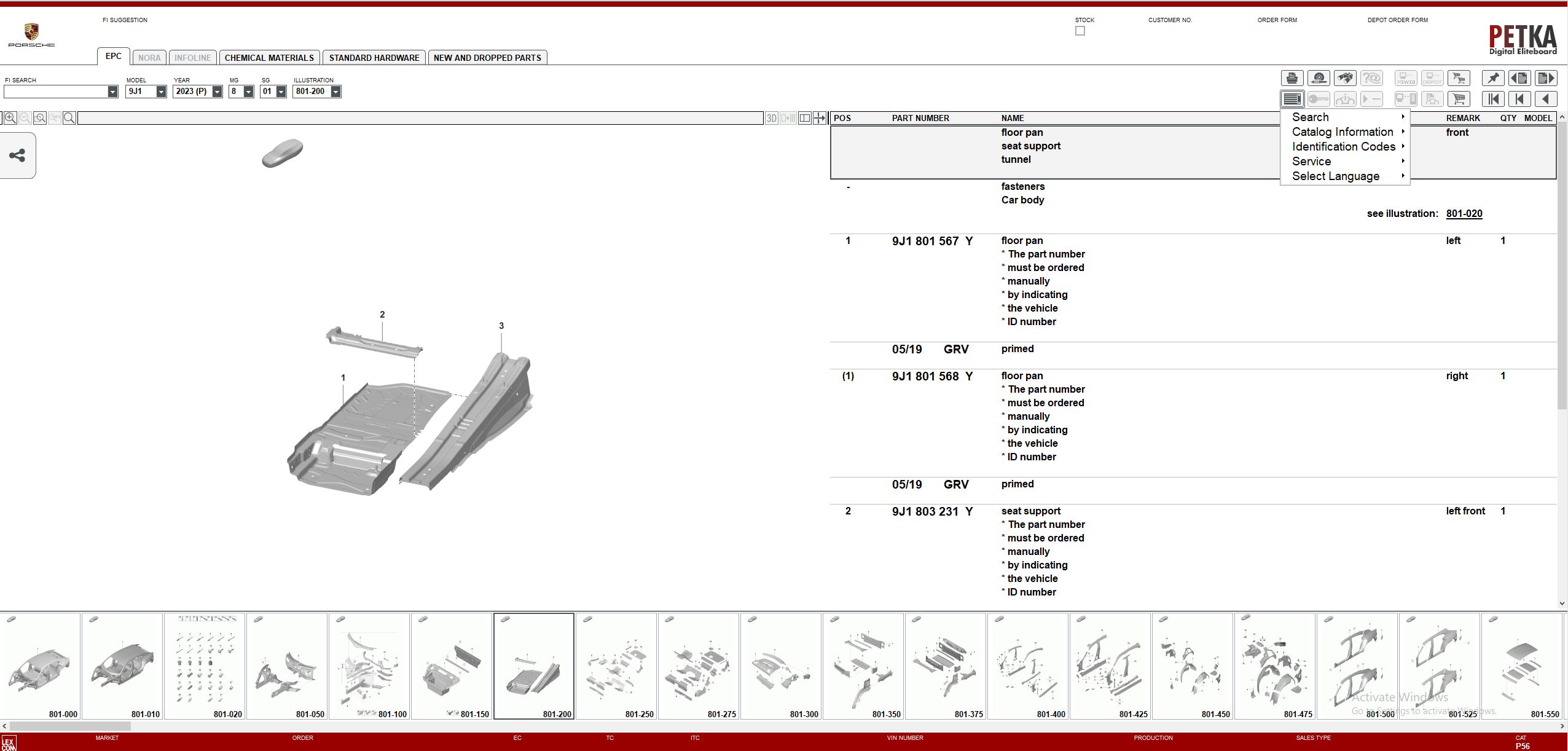 PETKA 8.3 Porsche 731 09.2023 Spare Parts Catalog 7
