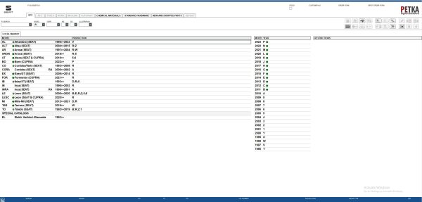 PETKA 8.3 Seat 1045 09.2023 Spare Parts Catalog 2
