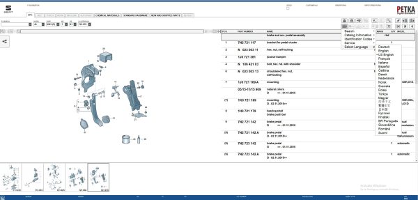 PETKA 8.3 Seat 1045 09.2023 Spare Parts Catalog 6
