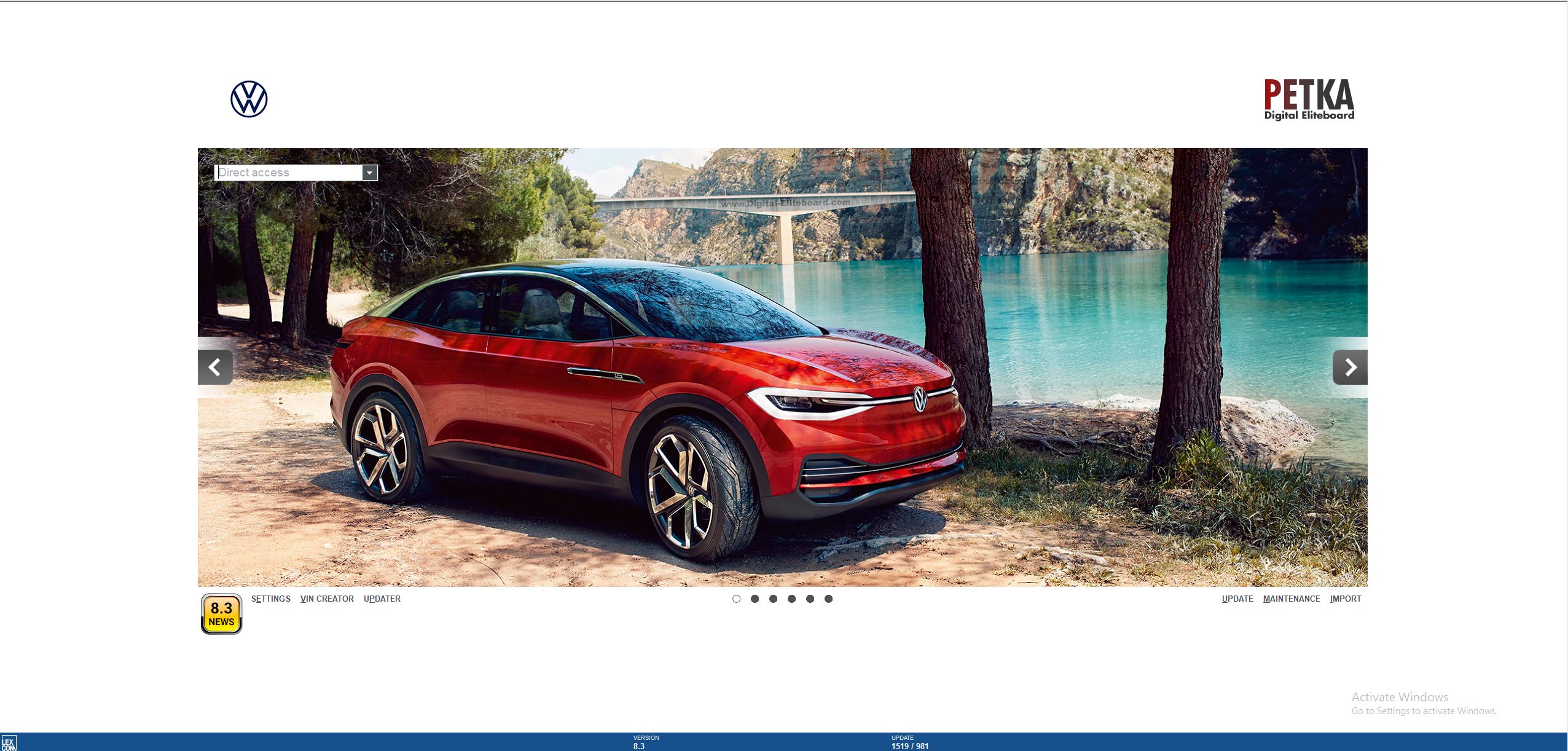 PETKA 8.3 Volkswagen 1519 09.2023 Spare Parts Catalog 1 1