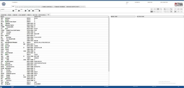 PETKA 8.3 Volkswagen 1519 09.2023 Spare Parts Catalog 15