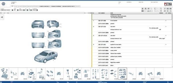 PETKA 8.3 Volkswagen 1519 09.2023 Spare Parts Catalog 19