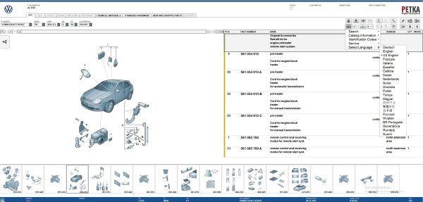 PETKA 8.3 Volkswagen 1519 09.2023 Spare Parts Catalog 21