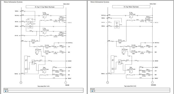 Peterbilt Truck 505 MB PDF Collection Wiring Diagram 1