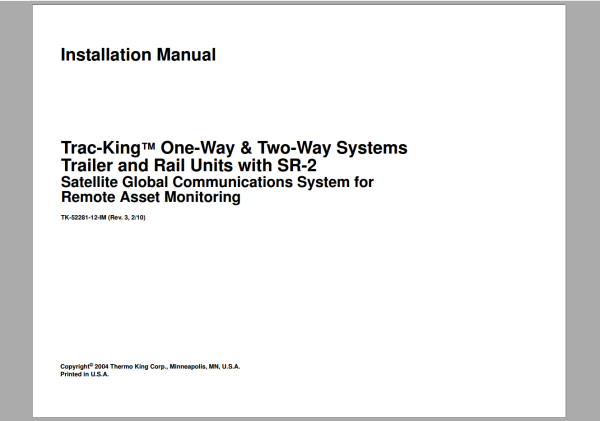 Thermo King 4.75GB PDF Collection Manuals PDF 10 1