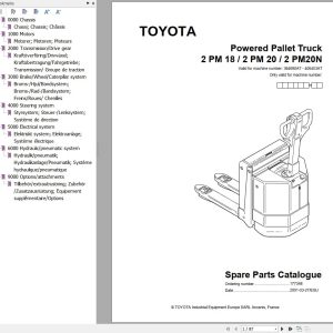 Toyota Forklift 7.11GB PDF Collection Repair Manual 2