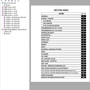 Toyota Forklift 7.11GB PDF Collection Repair Manual 3
