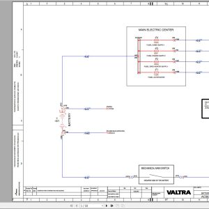 Valtra AutoControl System AC56.5 Wiring Diagram