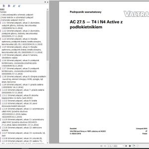 Valtra AutoControl System T4 N4 Active Electrical Diagram AC27.5 PL