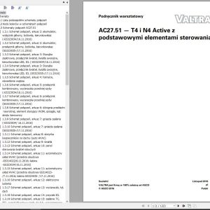 Valtra AutoControl System T4 N4 Active Electrical Diagram AC27.51 PL