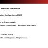 Valtra Automation Configuration AC14.33 Service Code Manual