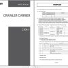 Yanmar Crawler Carrier C30R 3 Parts Catalog CP663ENMA00101 1