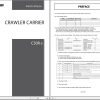 Yanmar Crawler Carrier C50R 5 Parts Catalog CP661ENMA00100