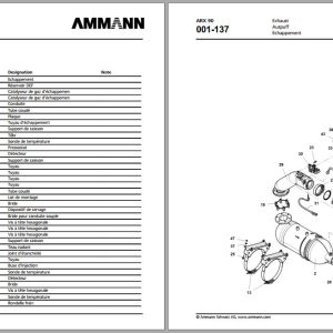 Ammann Heavy Compactor 5.08 GB PDF Spare Parts Catalog 3