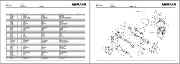 Ammann Heavy Compactor 5.08 GB PDF Spare Parts Catalog 3